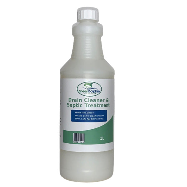 Green Dolphin Drain Cleaner and Septic Treatment 1 L
