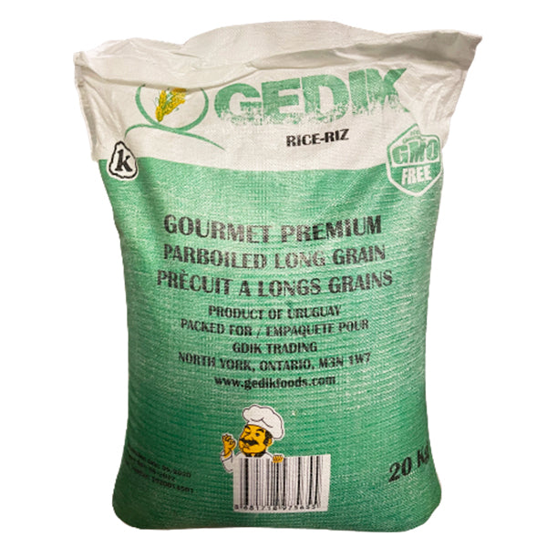 Gedik Parboiled Rice 20 kg