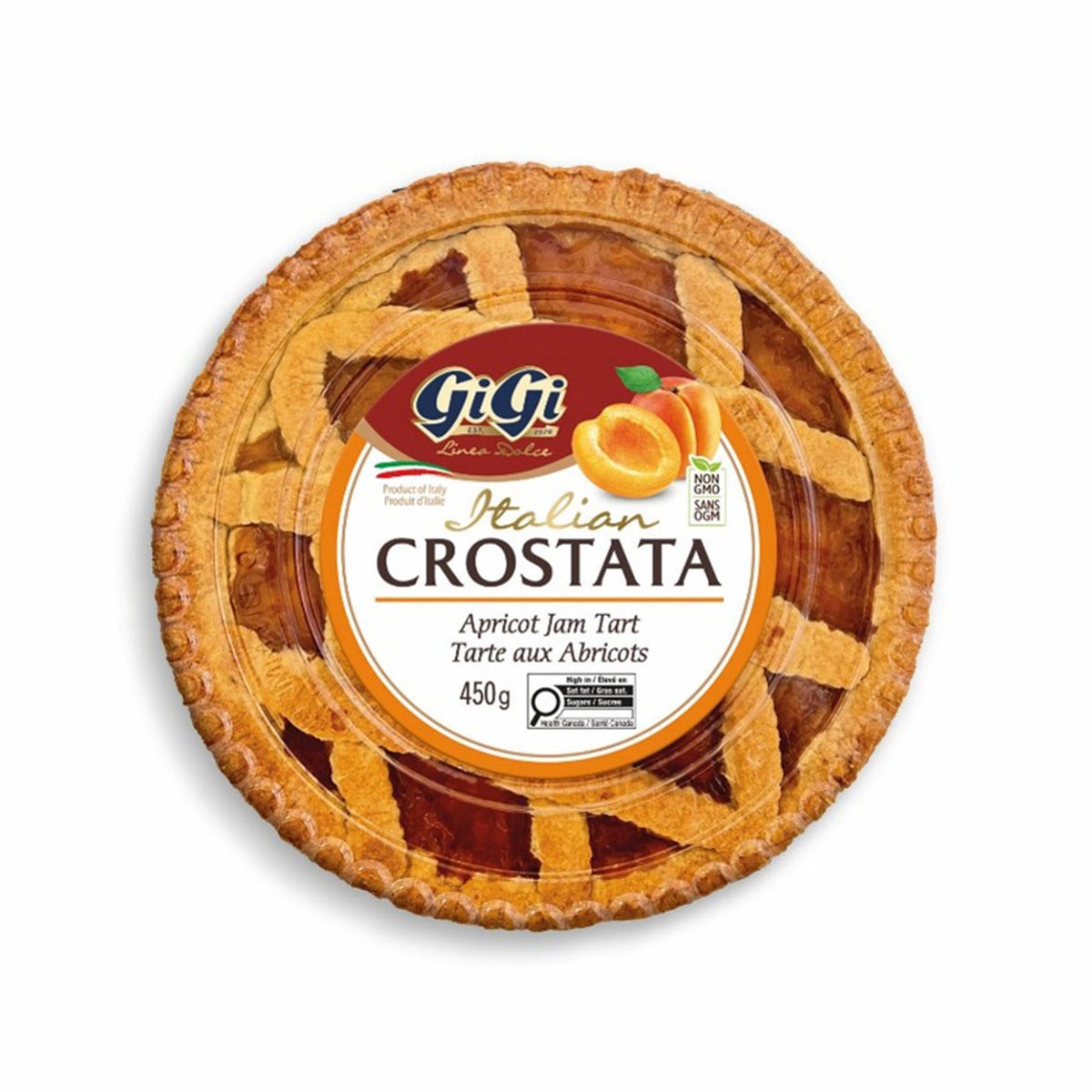 GIGI Crostata Apricot 450 g