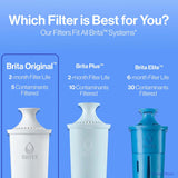 Brita , Replacement Filters 8-pack , White