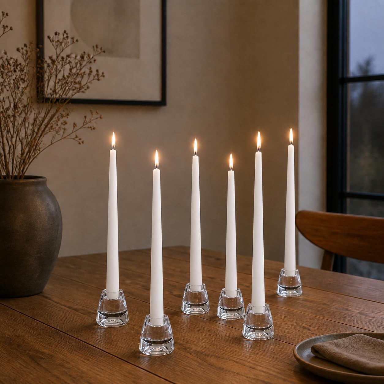 Yummi , Taper Candles - 12 inch - 12 per Pack