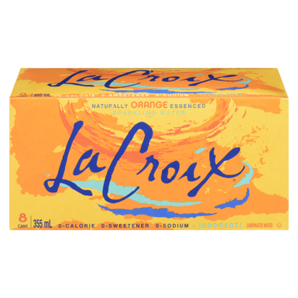La Croix Orange Flavoured Water 3x8x355 mL