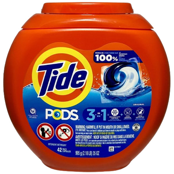 TIDE Pods Original Detergent Pacs 4x42 ct