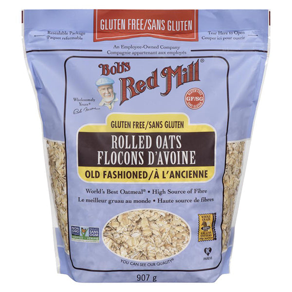 Bobs Red Mill Gluten Free Rolled Oats 4x907 g