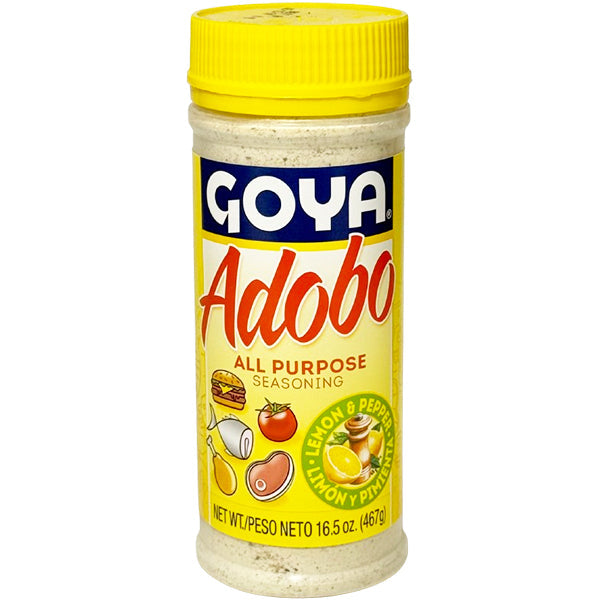 Goya Adobo All Purpose Seasoning Lemon and Pepper 467 g