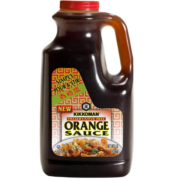 Kikkoman Orange Sauce Preservative-free 4x2.27 kg
