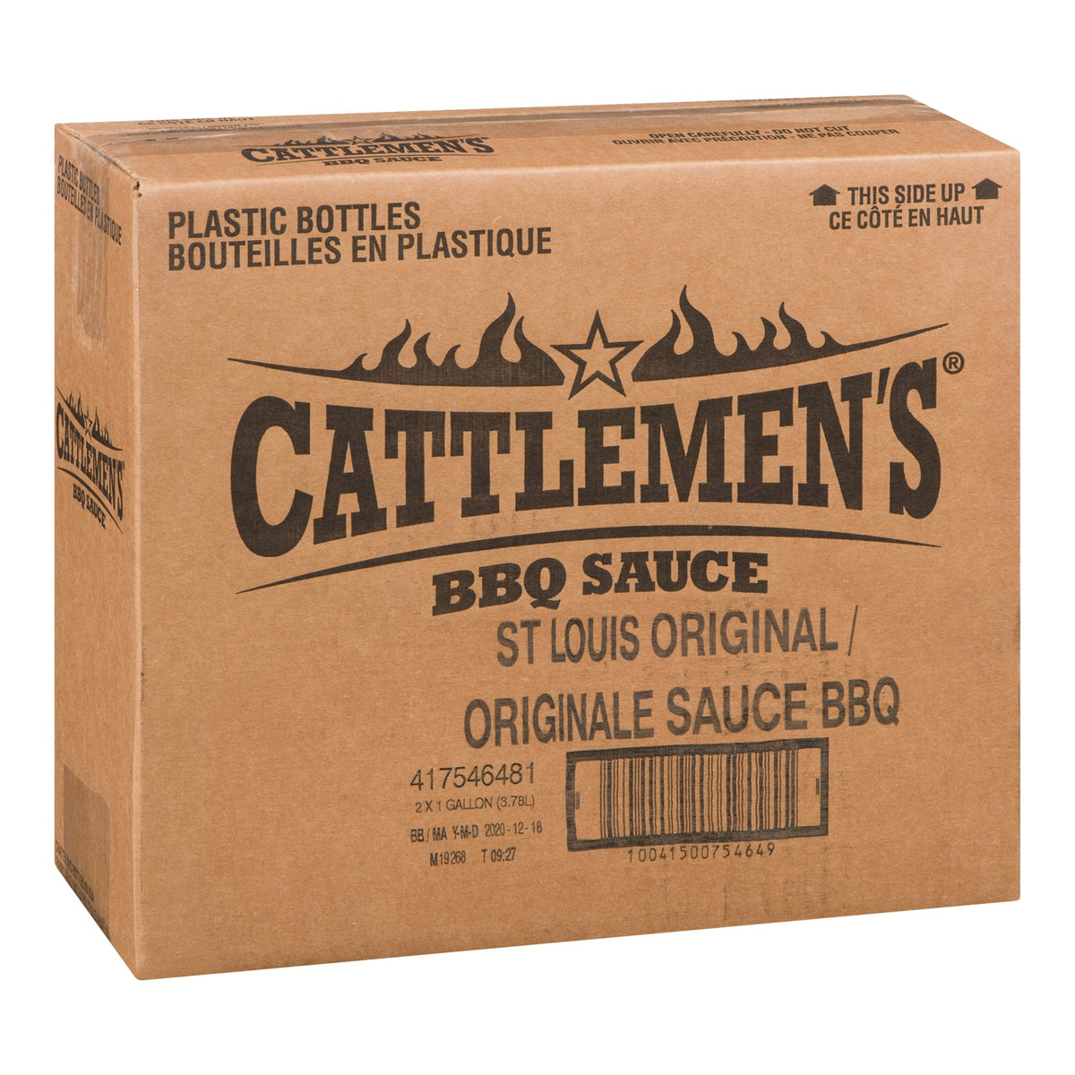 Cattlemens St Louis Style Original 2x3.78 L