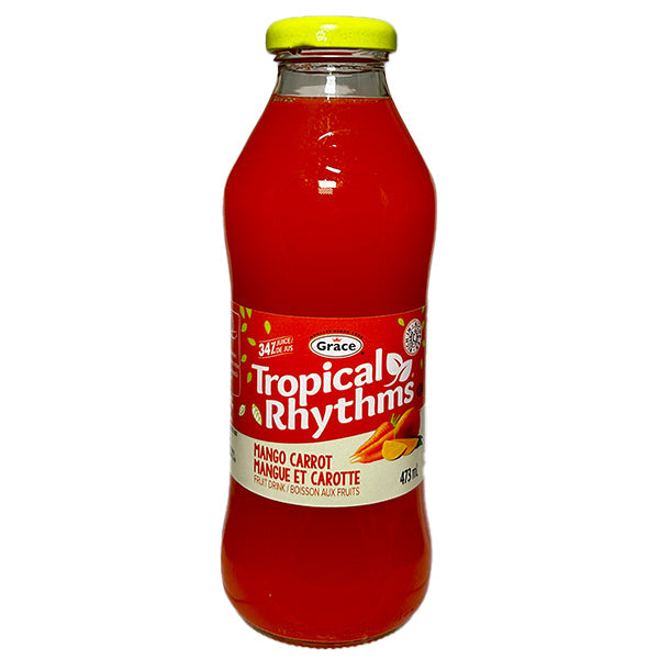 Grace Tropical Rhythms Mango Carrot Nectar 473 mL