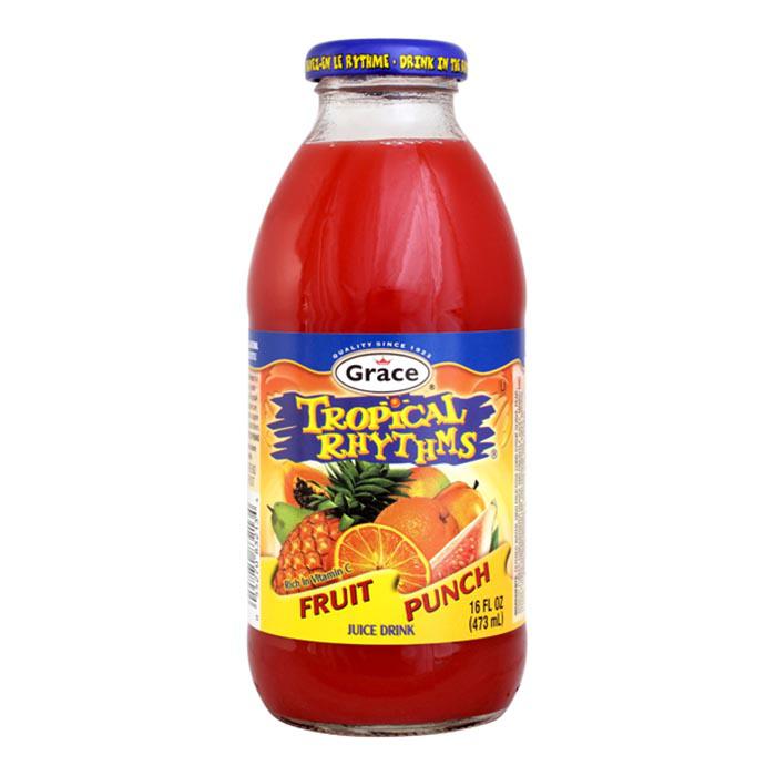 Grace Tropical Rhythms Fruit Punch 473 mL
