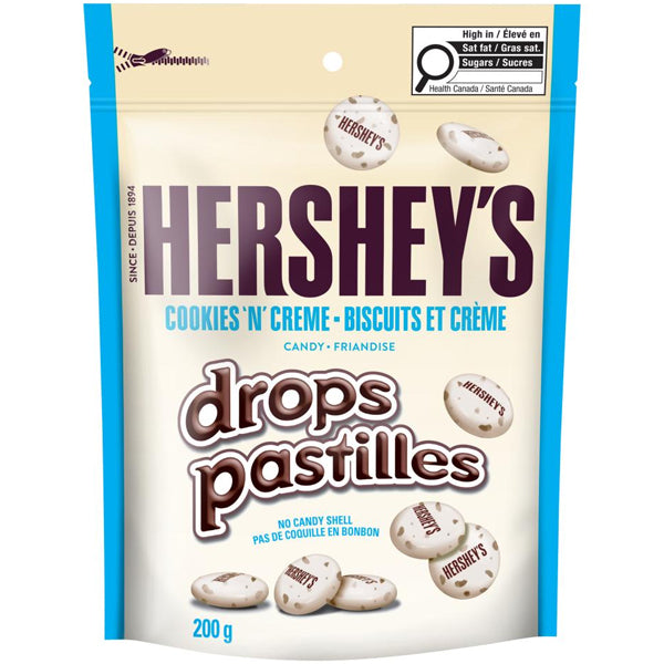 Hershey Drops Cookies N Creme 200 g