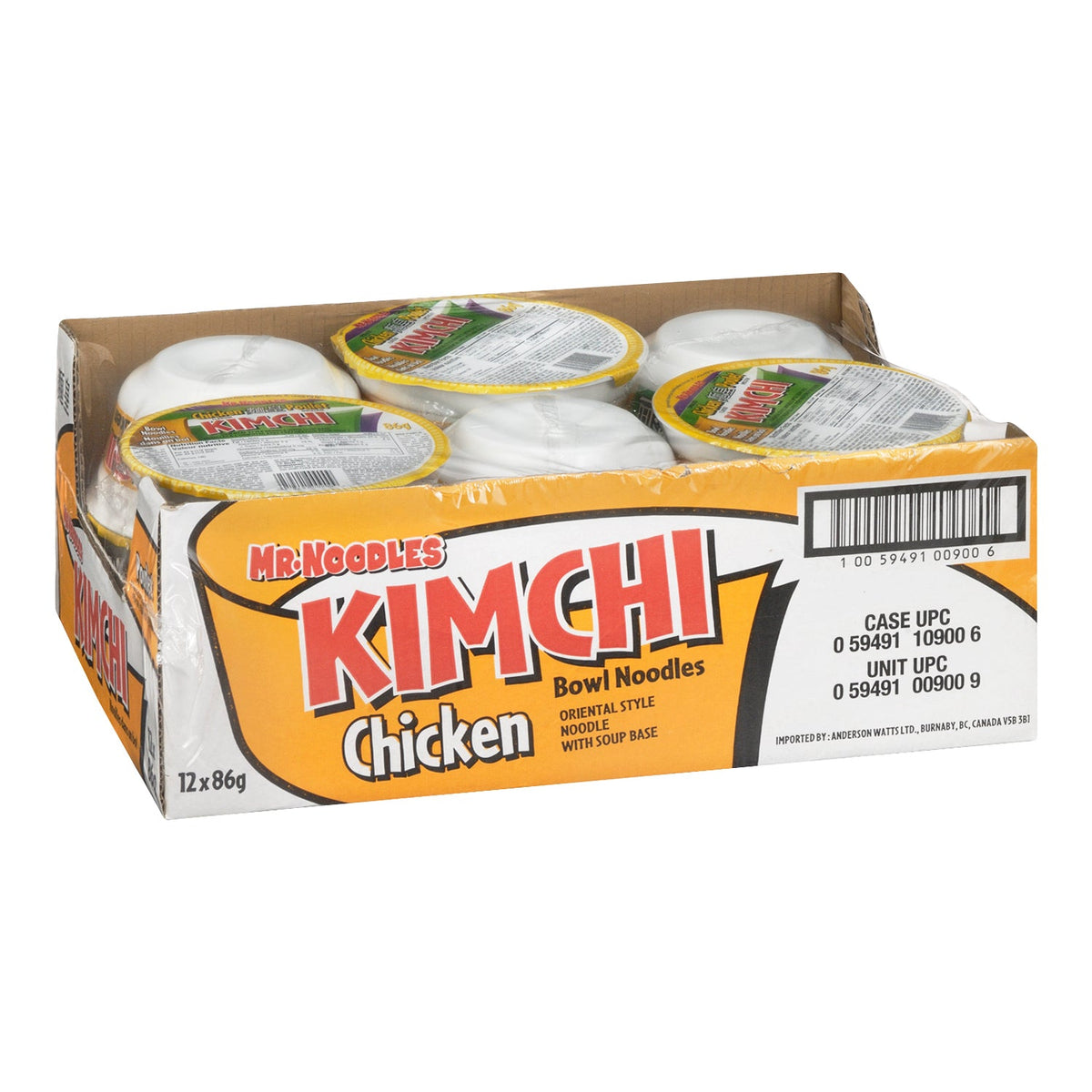 Mr Noodles Kimchi Chicken 86 g