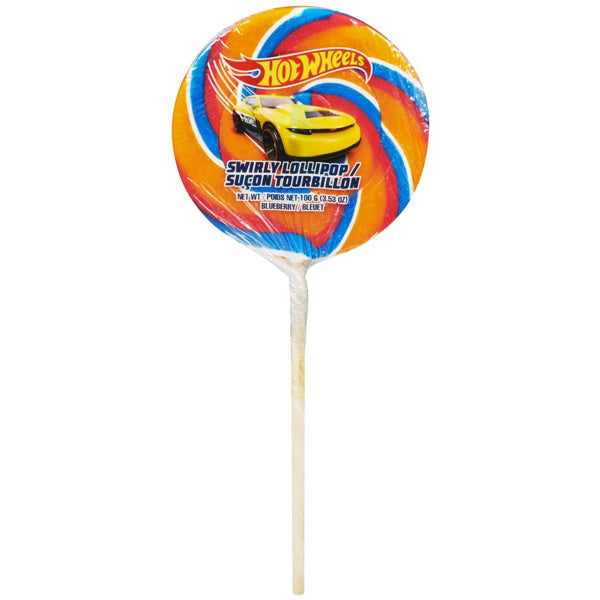 Exclusive Hot Wheels Swirly Lollipops 2x24x100 g