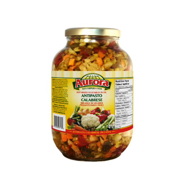 Aurora Antipasto Calabrese Hot 2x4 L