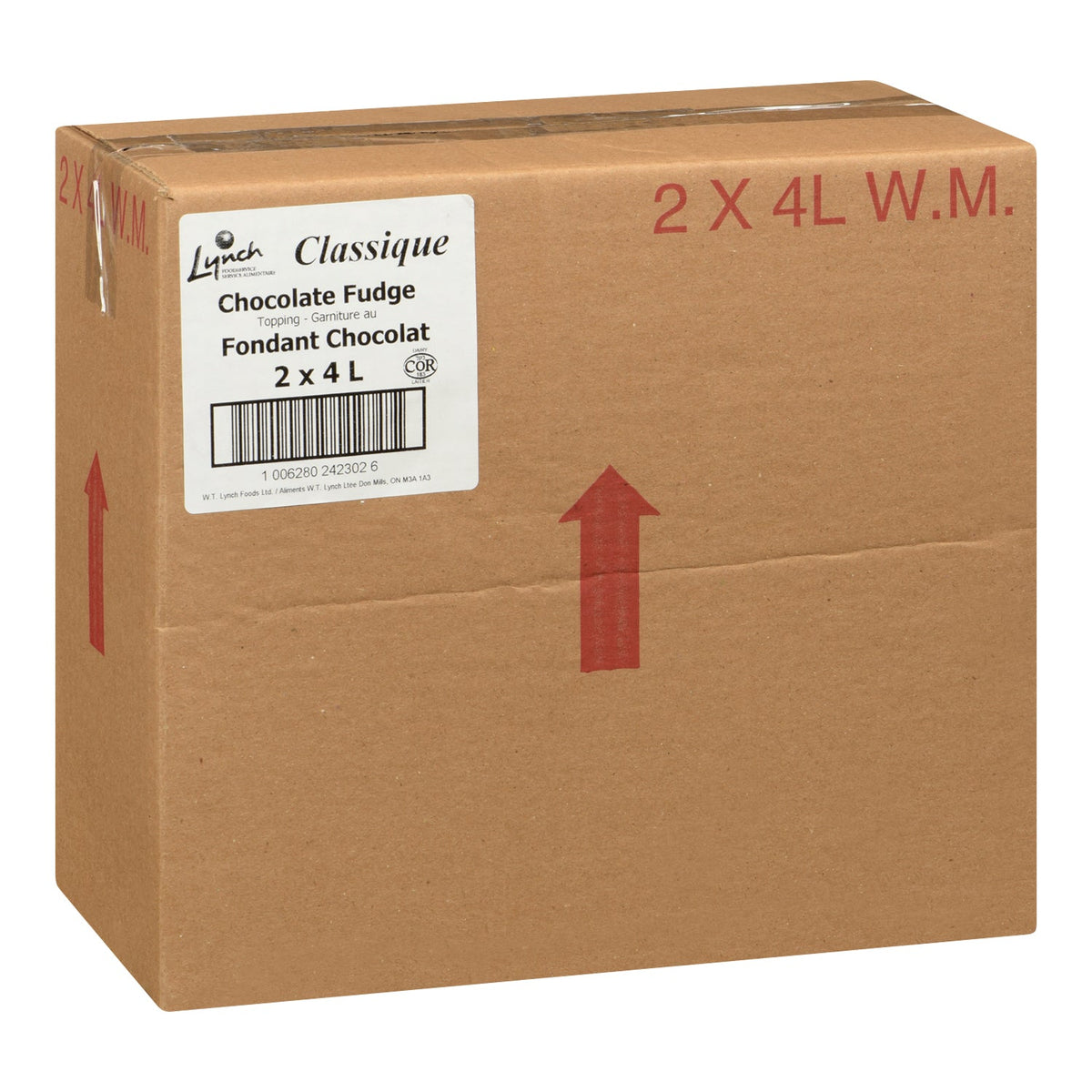 Ly Classic Chocolate Fudge Topping 2x4 L