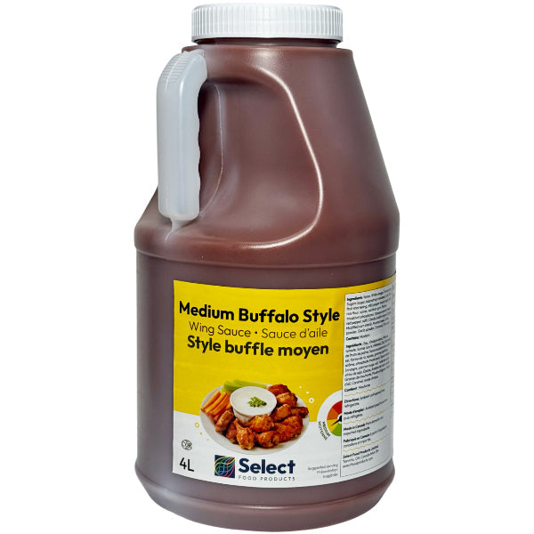 Select Wing Sauce Medium Buffalo 2x4 L