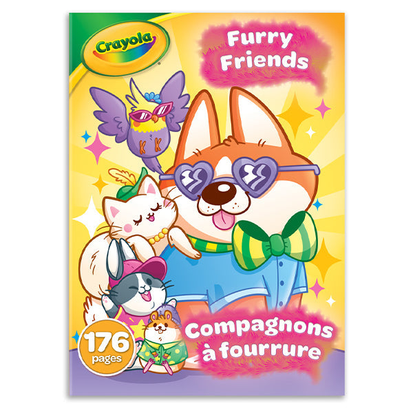 Crayola Farm Animals Colouring Book 176PG 1 ct