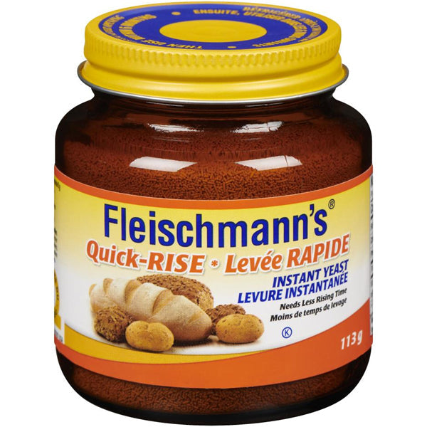 Fleischmann Quick Rise Yeast Jar 113 g
