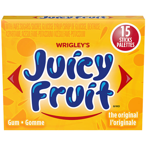 Juicy Fruit Original Sticks 10x15 pc