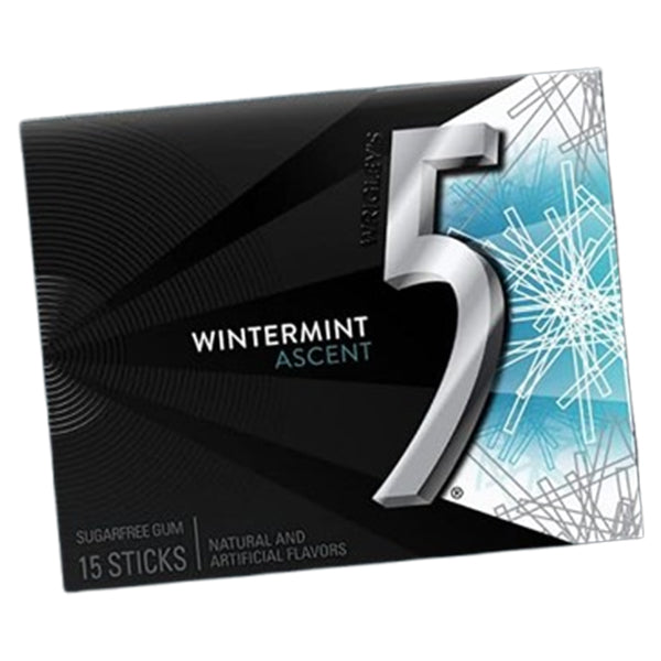 5 Gum Ascent Wintermint Sticks 10x15 ct