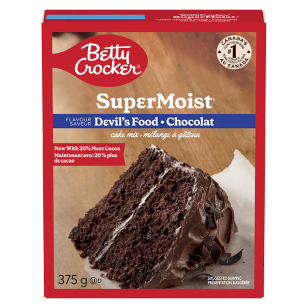 Betty Crocker Super Moist Devil Food Cake Mix 375 g