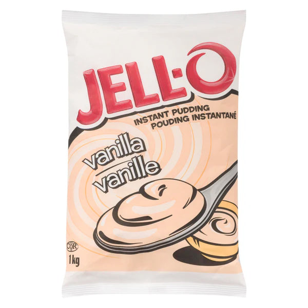 Jello Instant Pudding Vanilla 2x1 kg