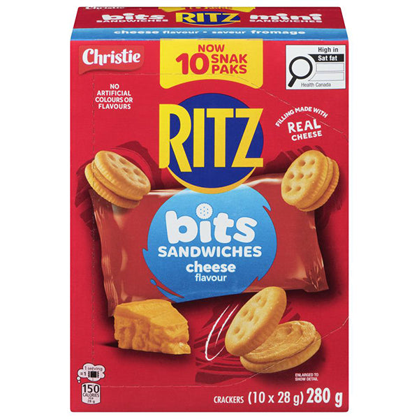 Christie Ritz Bits Sandwiches Snak Paks 4x280 g