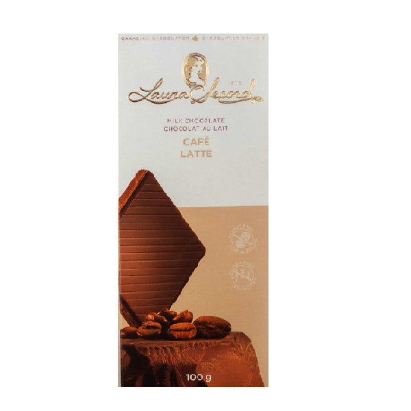 Laura Secord Milk Chocolate Caffe Latte Bar 100 g