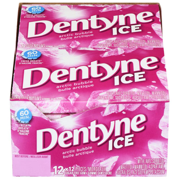 Dentyne Ice Artic Bubble 12x12 pc