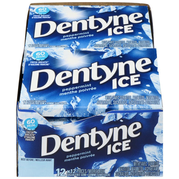 Dentyne Ice Peppermint 12x12 pc