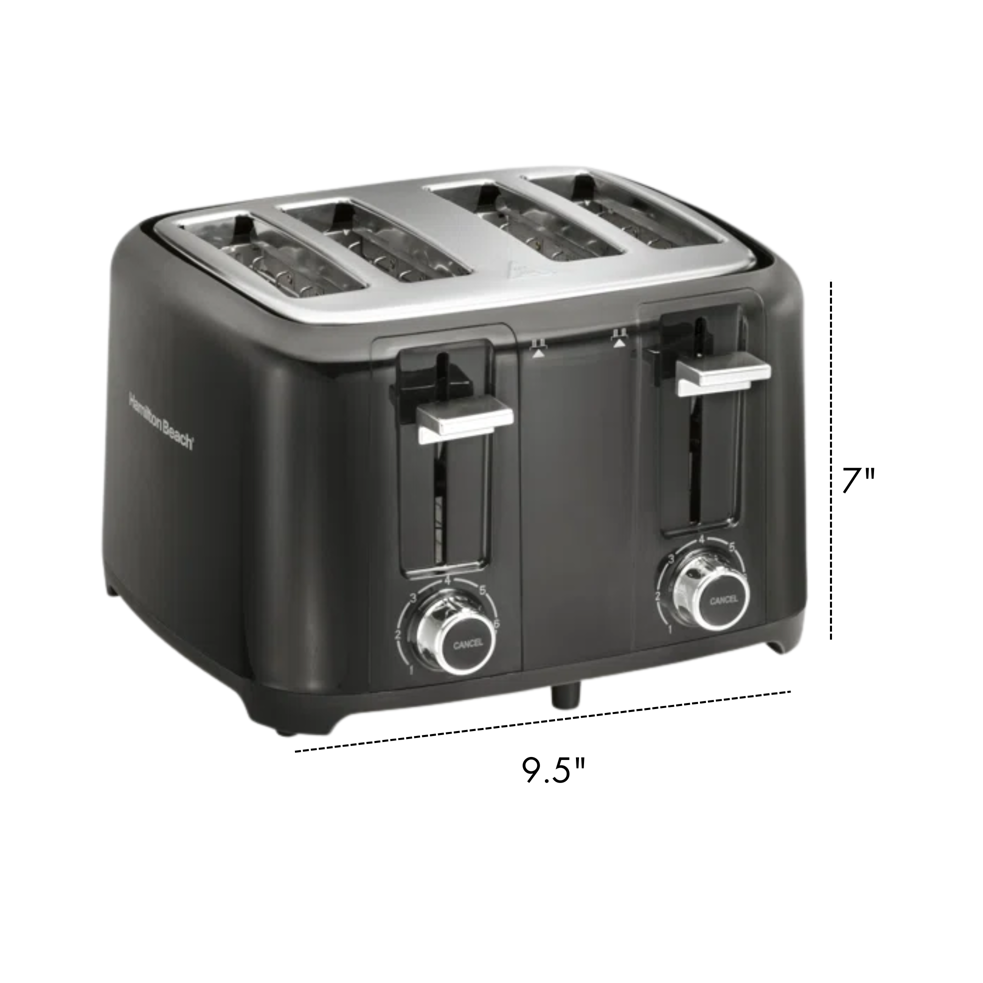 HAMILTON BEACH 4 SLICE TOASTER
