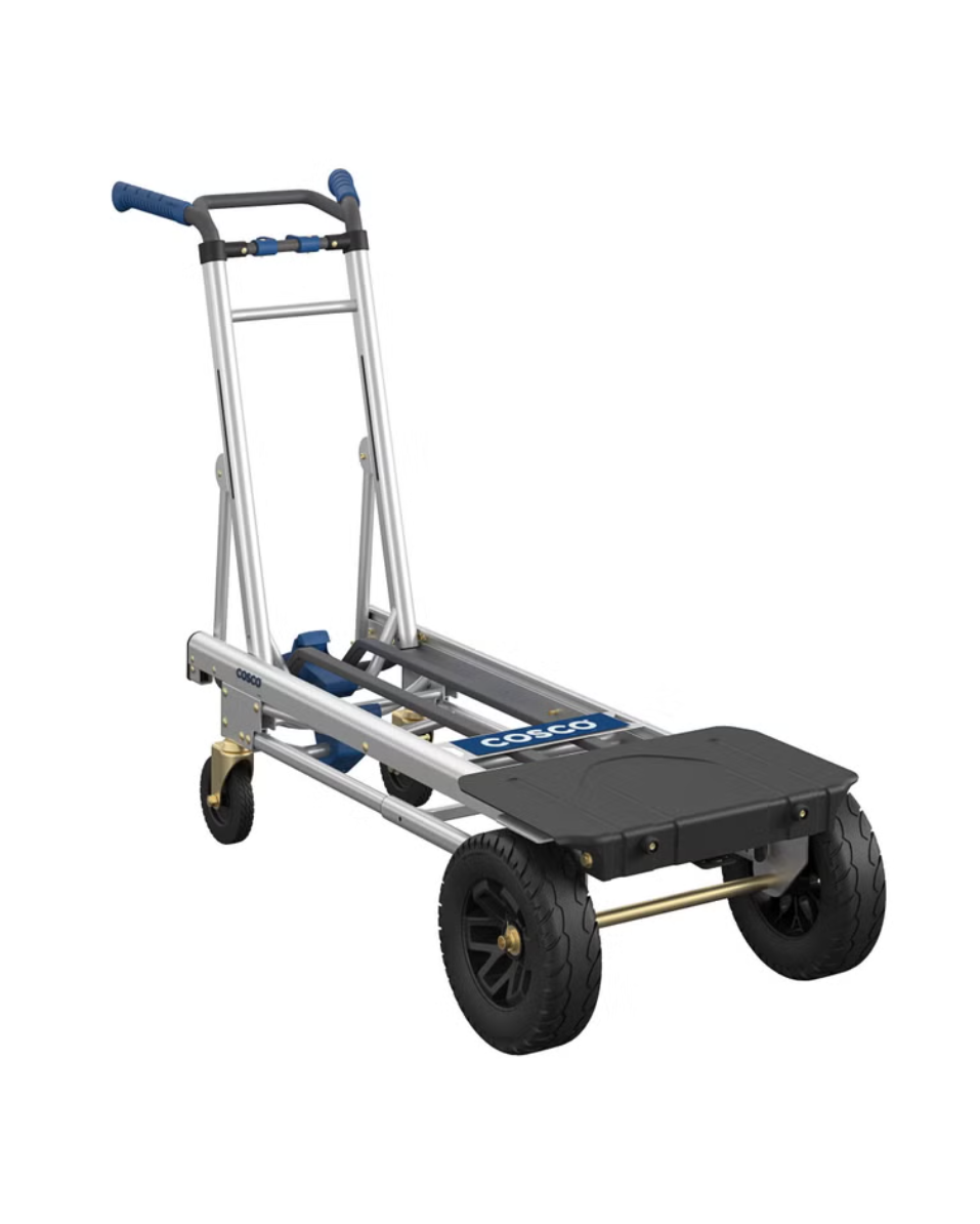 COSCO 5-in-1 Convertible Hand Truck with 3 Position Extendable Handle