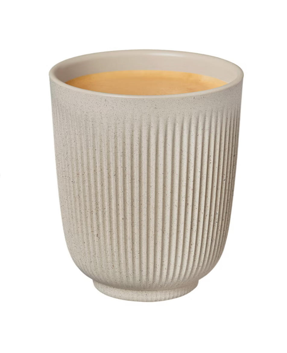 Nespresso Essenza Mini Coffee Machine by Breville with $20 Nespresso Coffee Voucher, Matte Cream