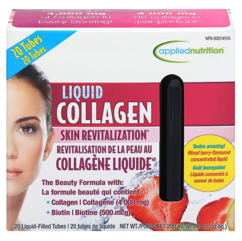 Applied Nutrition Liquid Collagen Skin Revitalization Drink Mix