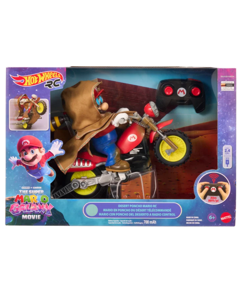 Hot Wheels Desert Poncho Mario RC