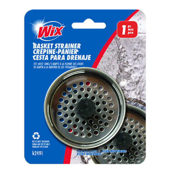 Home-aide Drain Basket Stainless Steel