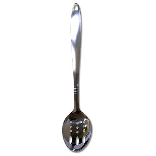 Al De Chef Slotted Spoon Ss 12x