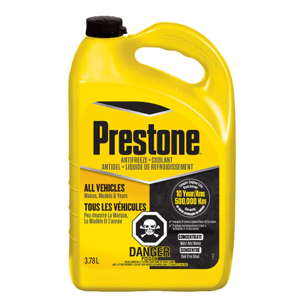 Prestone Antifreeze/coolant All Vehicle Formula 4x3.78 L