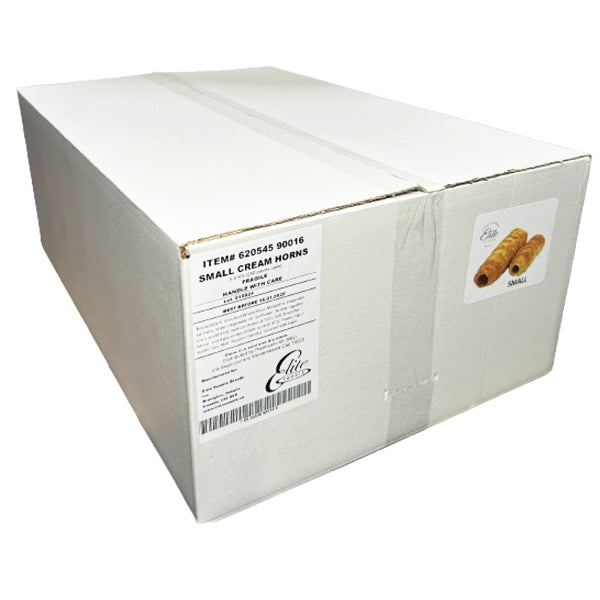 Elite Sweets Cream Horns Small 250 ct