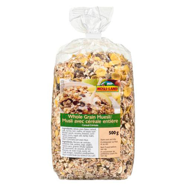 Musli-land Mest Whole Grain Muesli Cereal 500 g