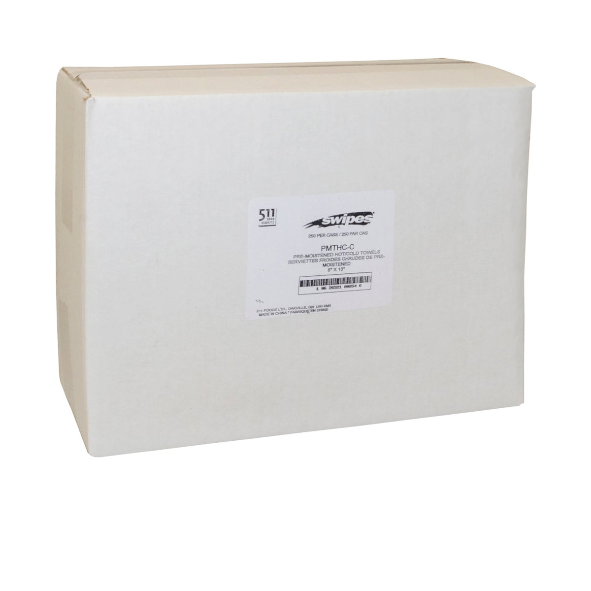 Swipes Pre Moistened Hot/cold Towel 10IN 250 ct