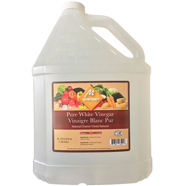 Monterey Pure White Vinegar 4x4 L