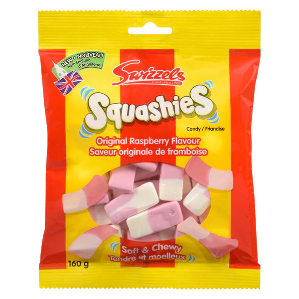 Swizzels Raspberry Squashies 160 g