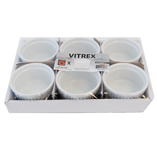 Vitrex 4 oz Ramekins 6 ct