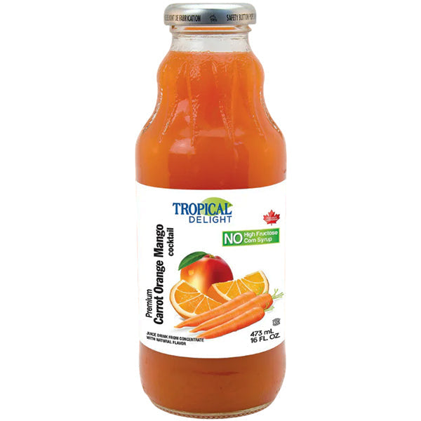 Tropical Delight Td Carrot Orange Mango Gb Juice 473 mL