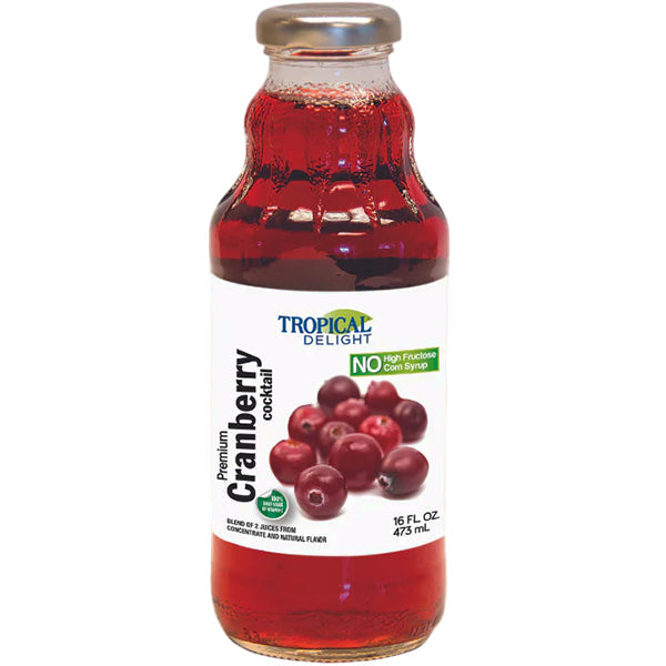 Tropical Delight Td Cranberry Cocktail Juice 473 mL