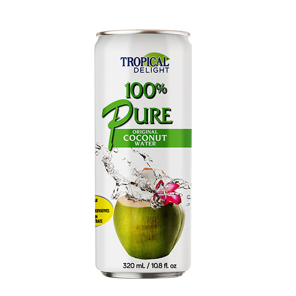 Tropical Delight 100% Coconut Water Cans 320 mL