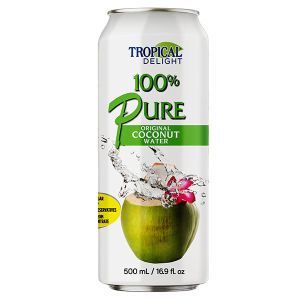 Tropical Delight 100% Coconut Water Cans 500 mL
