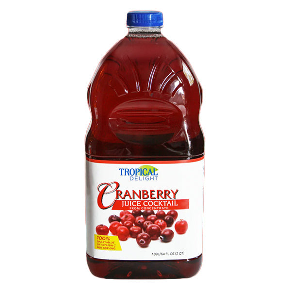 Tropical Delight Td Cranberry Cocktail 27% 1.89 L