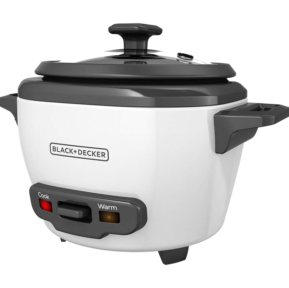 BLACK+DECKER 3-CUP RICE COOKER #RC503