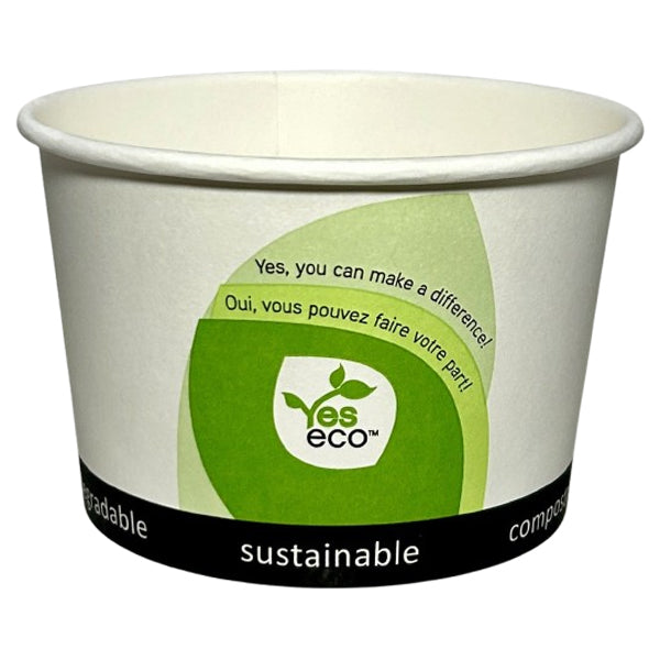 Yes Eco Yeseco Pla Bowl 12 oz 25 ct